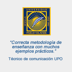 Comentario de la Universidad Pablo Olavide sobre curso Tictour de Influencer Marketing Empresas