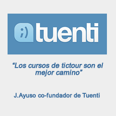 Comentario de Tuenti sobre curso Tictour de UI/UX design